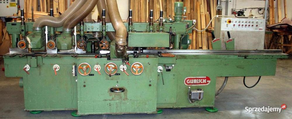Strugarka czterostronna GUBISCH typ M 1724 Wola Mielecka