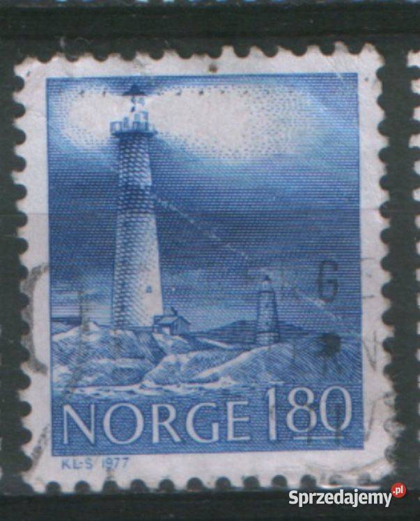 Zn Norwegia Mi 741 kas 1977 Filatelistyka Gliwice