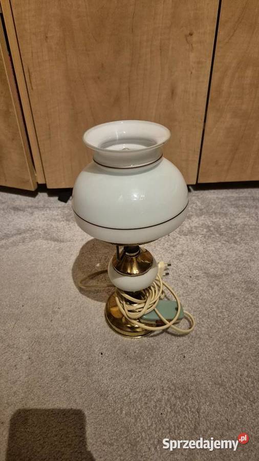 Lampa PRL Polam Wieliczka lampka biurkowastołowa łódzkie Zgierz