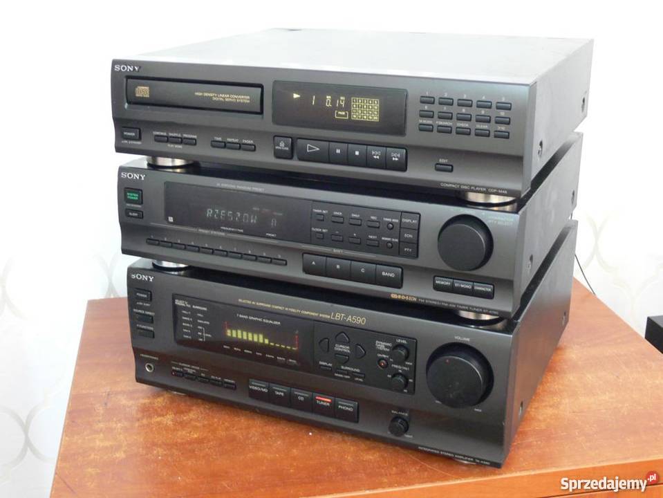 Wzmacniacz korektor CD i tuner Sony LBTA590 Jasło