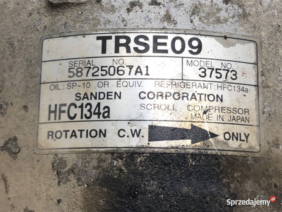 SPRĘŻARKA KLIMATYZACJI HONDA CRV III TRSE09 20 osobowe Kompresory klimatyzacji