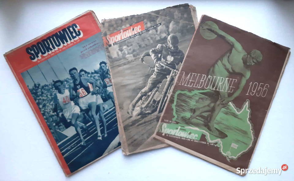 Sportowiec ilustrowany tygodnik z lat 19545556r Łódź sprzedam