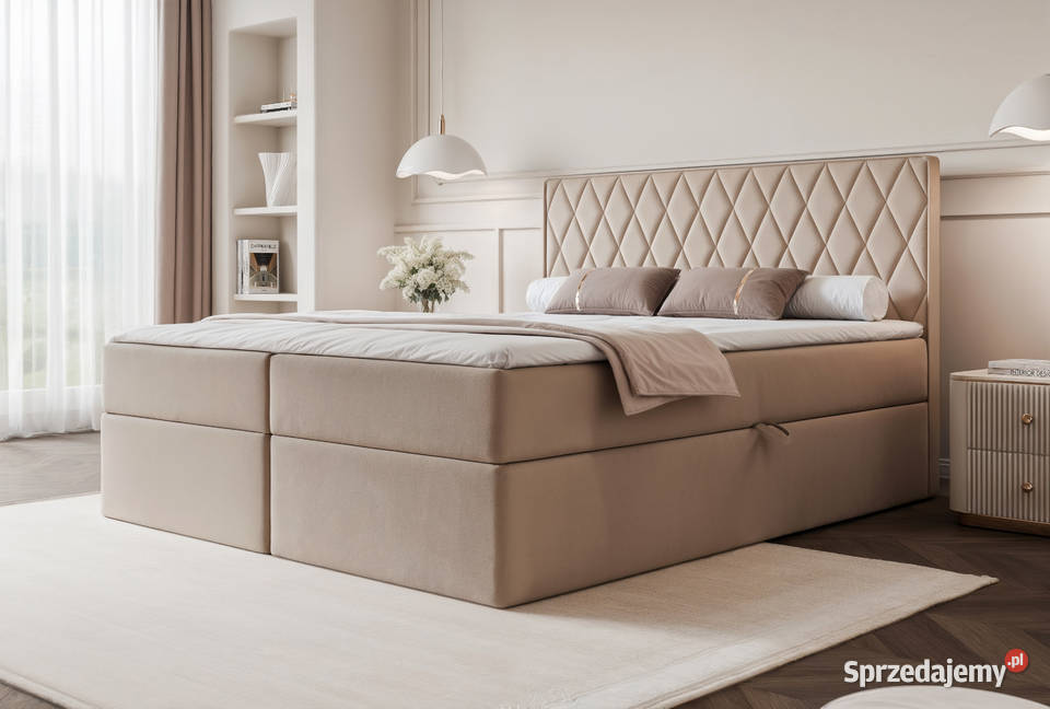 Łóżko kontynentalne Caro 2 różne kolory rozmiary