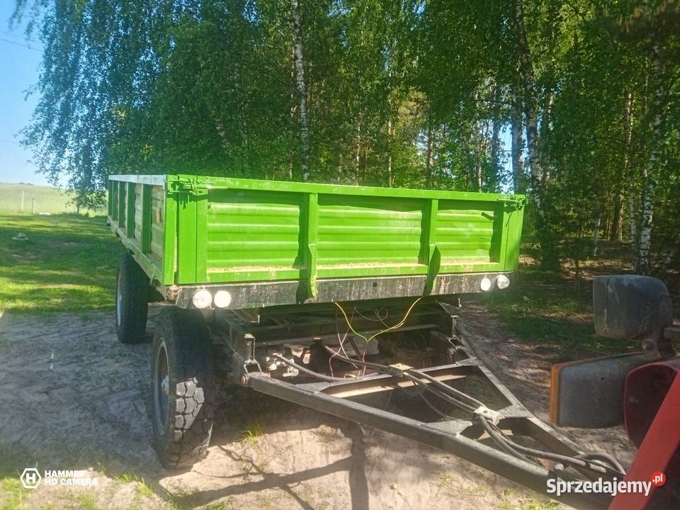 Przyczepa Sanok d46 wywrot Przyczepy rolnicze Osie