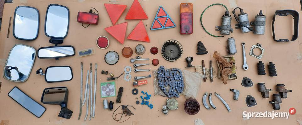 Klamka korbka szyby Warszawa Syrena Fiat 126p Plewiska