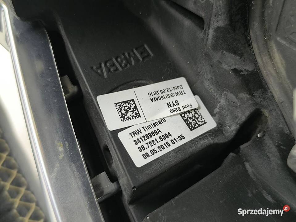 KIEROWNICA MULTIFUNKCJA SKÓRA FORD FIESTA MK7