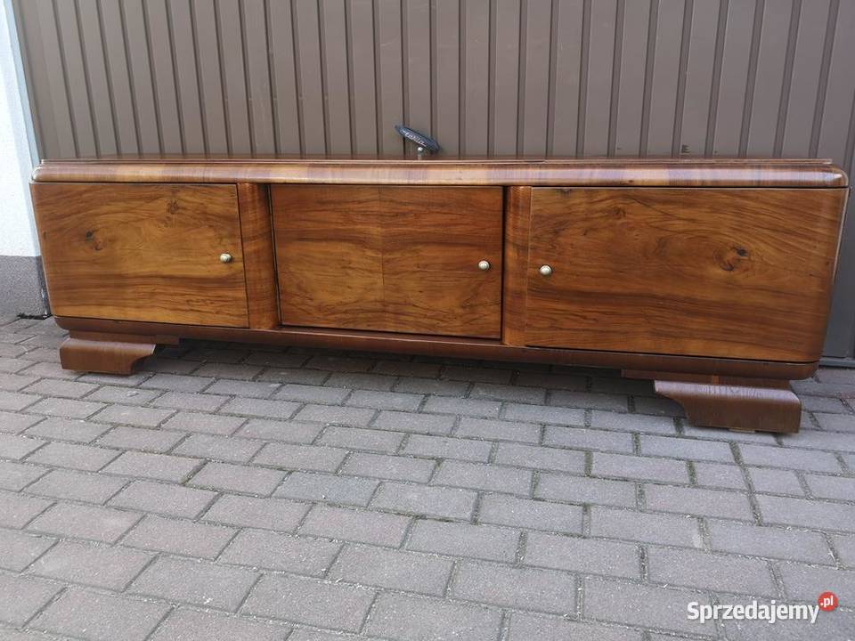 Komoda ARTDECO RTV Orzech Niska Solidna 200 Swarzędz