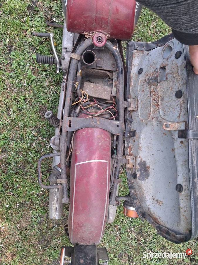 Cz 350 jawa dokumenty 350cm3 Mrągowo