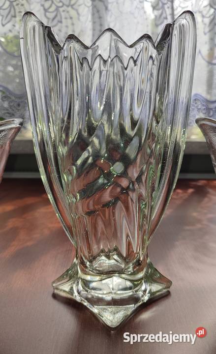 PRL szkło 3 sztuki Warszawa sprzedam