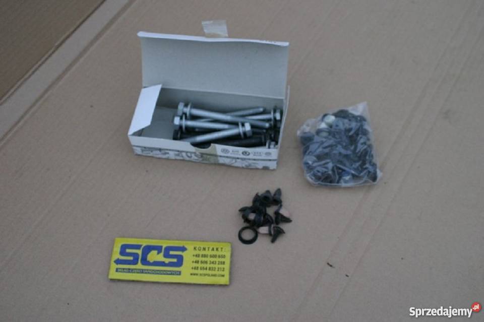 AUDI A4 B8 ZESTAW MONTAŻOWY ZDERZAKA TYŁ lubuskie Bieleń sprzedam