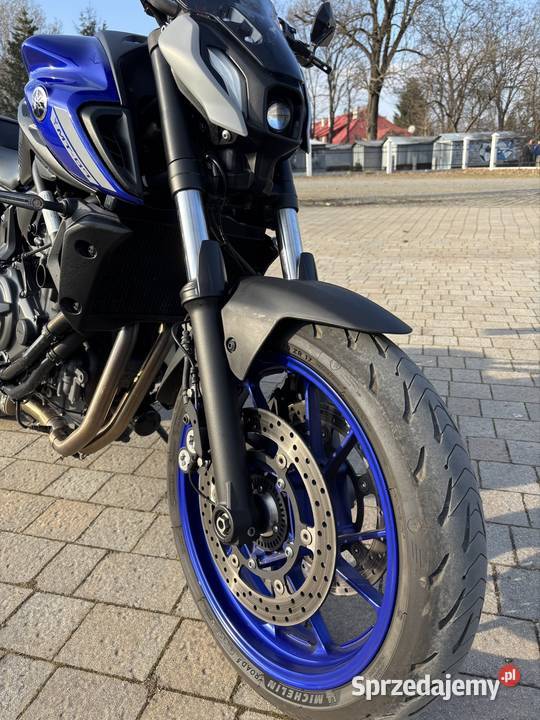 Yamaha MT07 2022 A2 pełna mocstage1dodatki Krosno