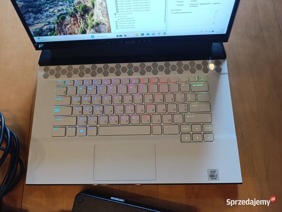 Dell 300Hz i7 10750h Rtx 2070 16ram 1tb ssd Dell Kraków sprzedam