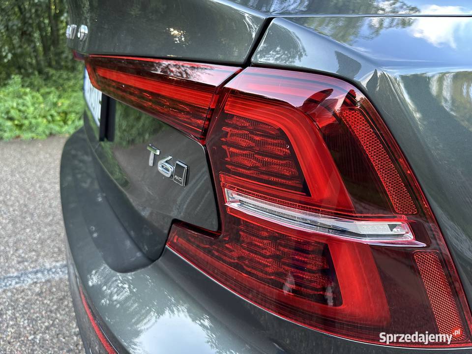Volvo S60 2019 T6 niski przebieg nieuszkodzony Dobrzyniewo Duże sprzedam