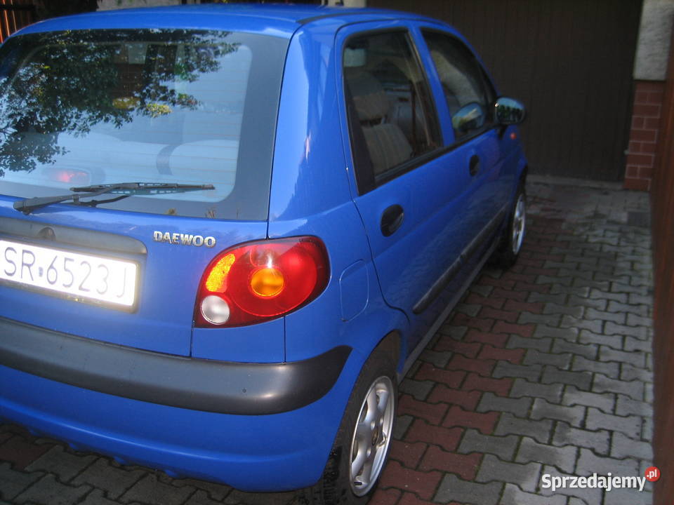 Daewoo Matiz lift 10 l 4 cylindry bez korozji aluminiowe felgi śląskie Rybnik