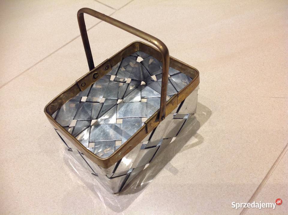 Koszyczek Metal Mosiądz inny kolor Nowa Sól