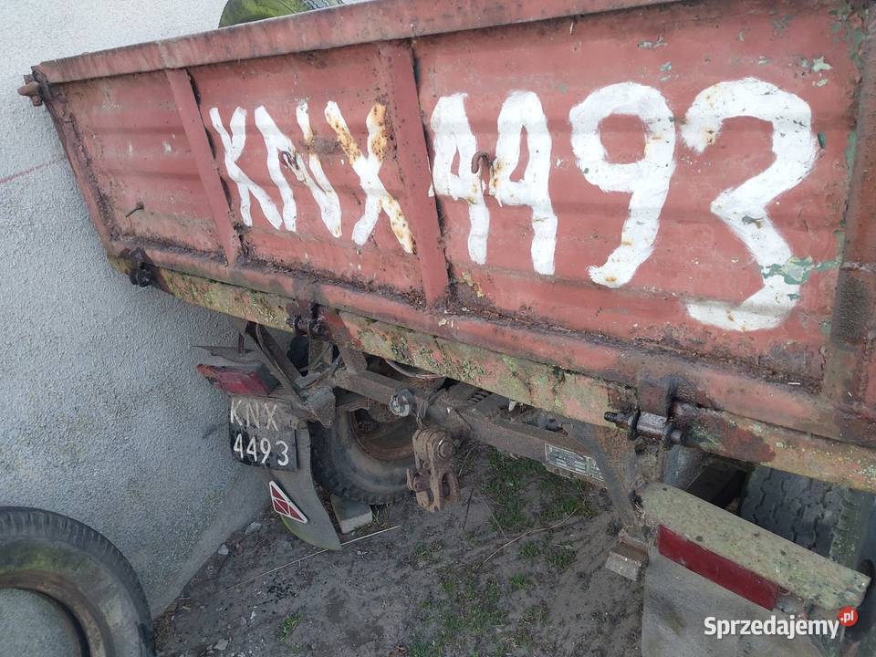 Sprzedam przyczepę Rolnictwo wielkopolskie Licheń Stary