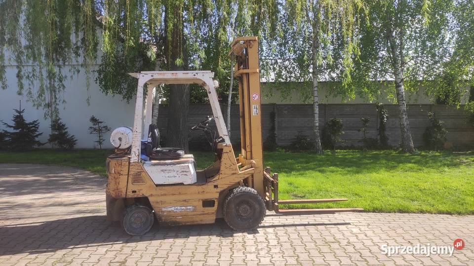 Wózek widłowy TCM Nissan LPG gaz łódzkie Błaszki