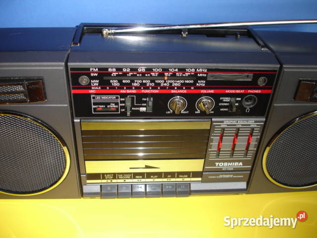 Radiomagnetofon TOSHIBA RT7025