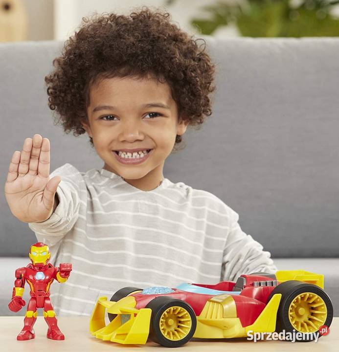 Figurka IRON MAN 12 i Pojazd Auto AVENGERS SUPER Mogilany