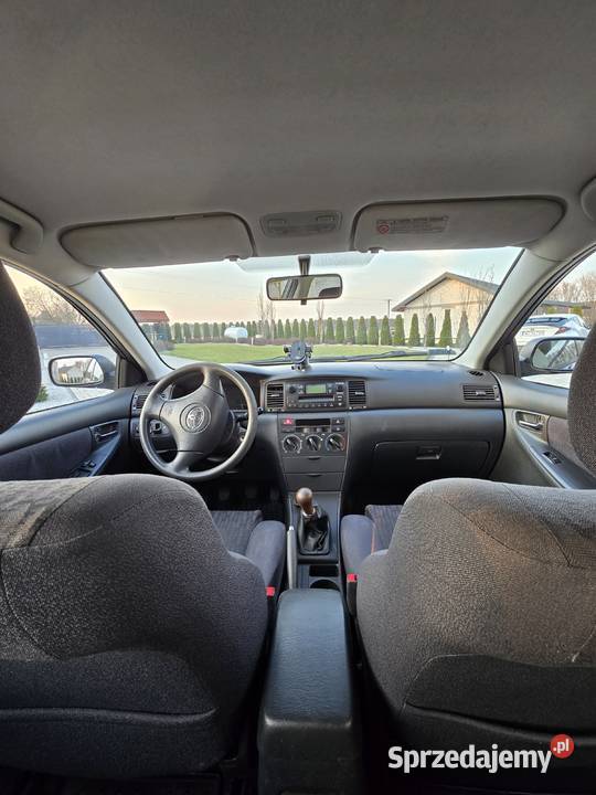 Toyota Corolla E12 2004 14 VVTi 183 mazowieckie Ostrołęka sprzedam
