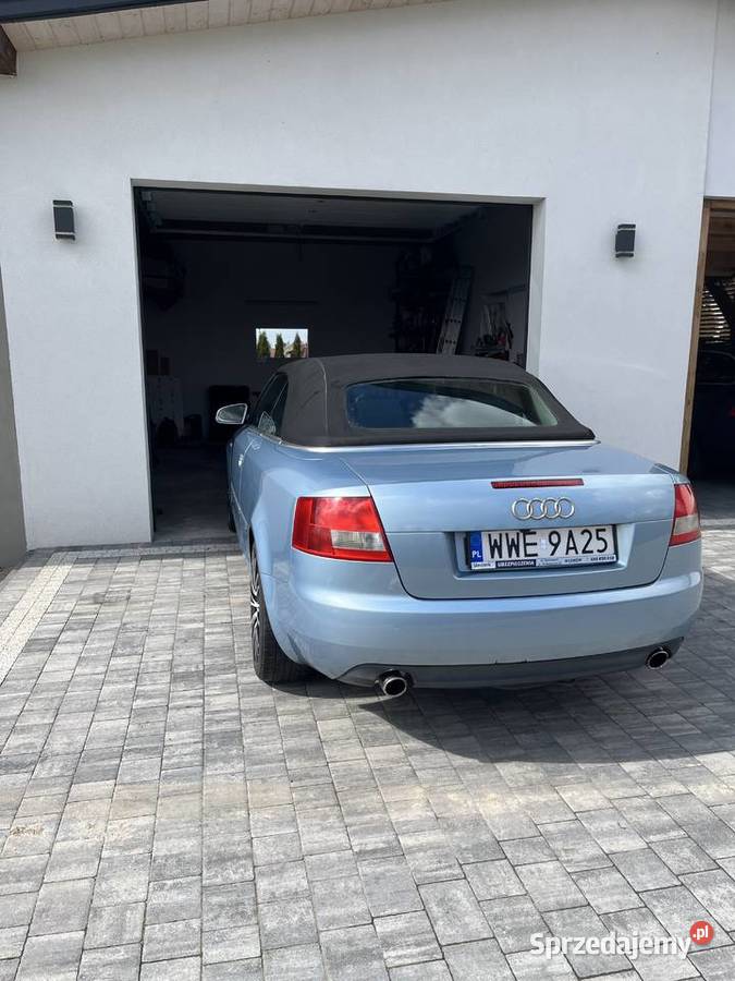 Audi a4b6 cabrio 18t nieuszkodzony Kąkolewnica Północna