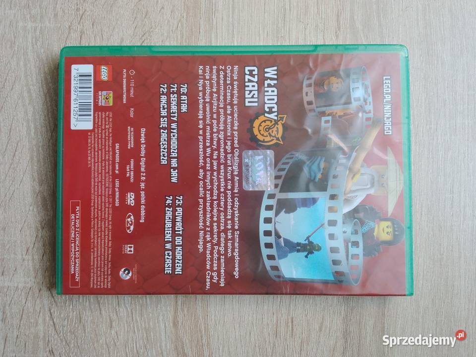 Płyta Dvd LEGO Ninjago Władcy czasu DVD Chrzanów