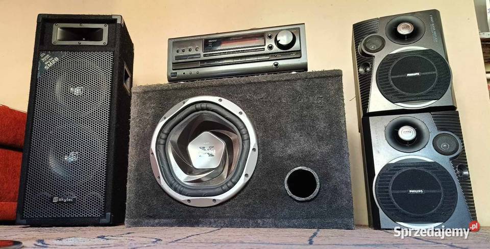 Amplituner technics saex510 z nagłośnieniem Olsztyn