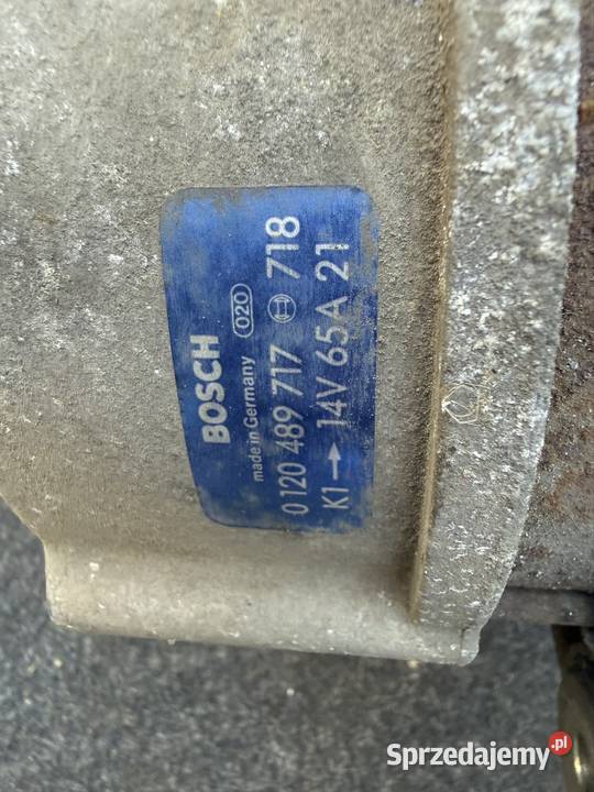 Oryginał arternator BMW e21 323 Bosch 0120489717 Pozostałe śląskie Mszana sprzedam