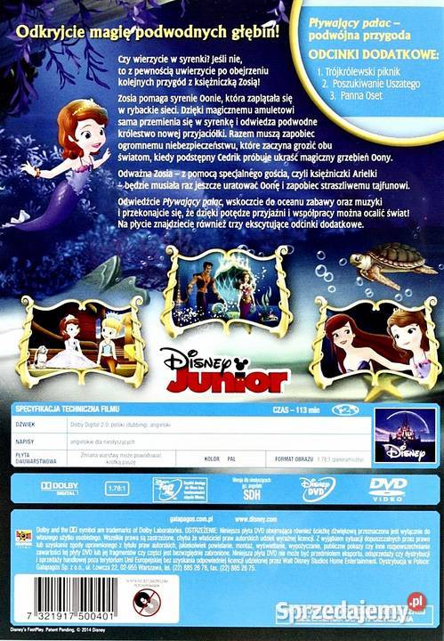 JEJ WYSOKOŚĆ ZOSIA PŁYWAJĄCY PAŁAC DISN Kalisz