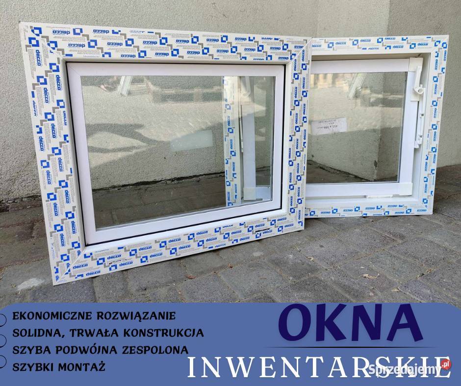 okno plastikowe szyba podwójna zespolona okna Kunice