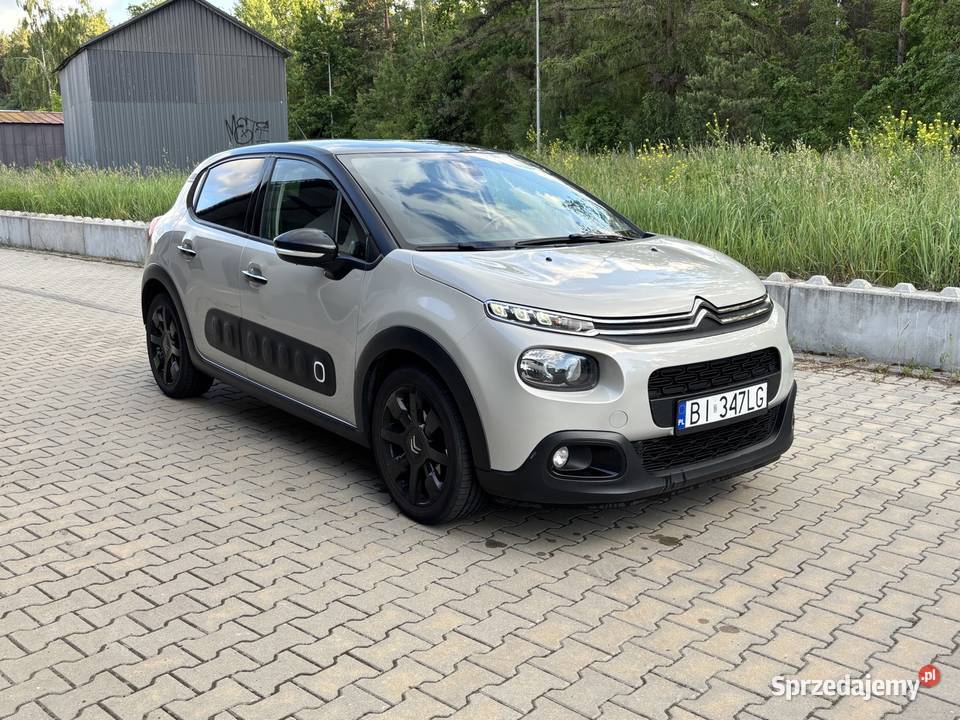 Citroen C3 12 110 1 rej 2020 Perła Bezwypadkowy nieuszkodzony Białystok sprzedam