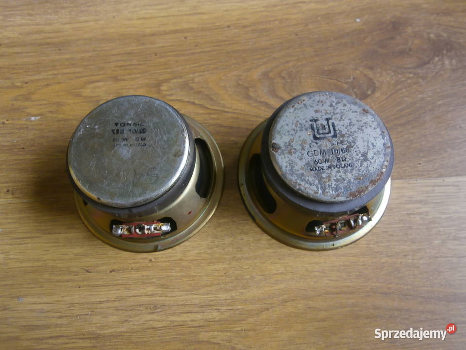 Głośniki GDM 1060 8ohm Tonsil do regeneracji 2 Łódź
