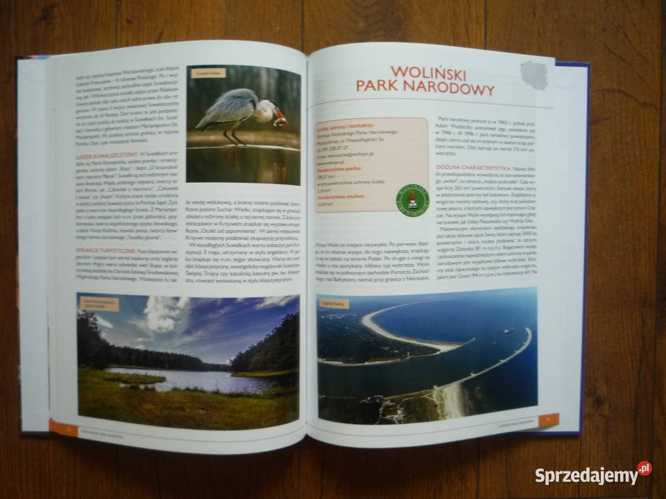 Nowy Album Przewodnik Nasza Polska Parki twarda zachodniopomorskie Szczecin