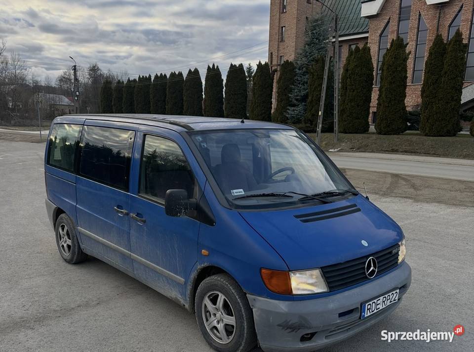 Meecedes Vito 23 diesel 7 osób 1998r Van / Minibus Samochody osobowe Strzegocice
