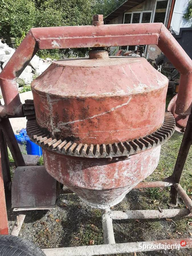 Betoniarka sprawna oszczędny silnik Betoniarki Dębica
