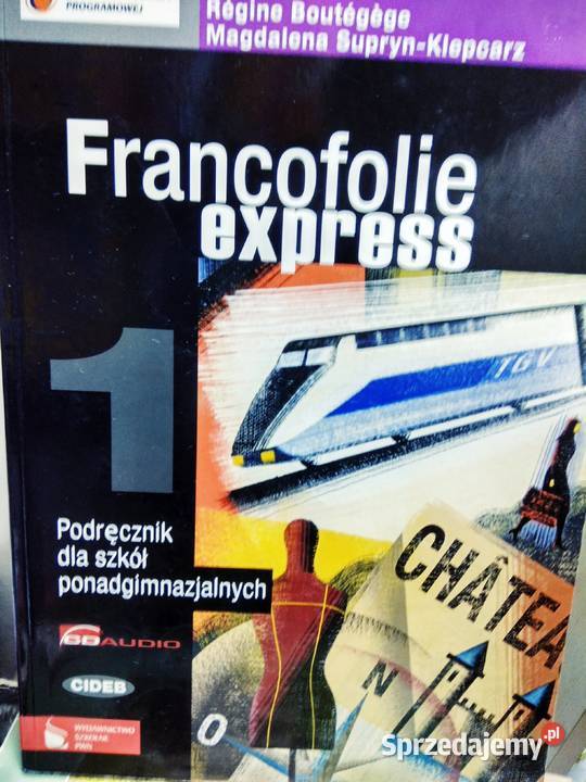 Francofolie używane 1 podręcznik kursy językowe Warszawa sprzedam