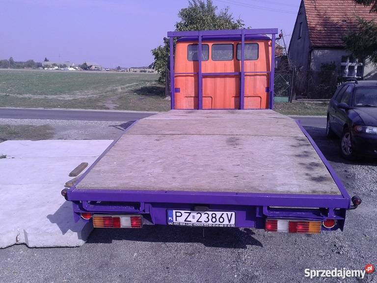 Mercedes 406 autolaweta Książ Wielkopolski