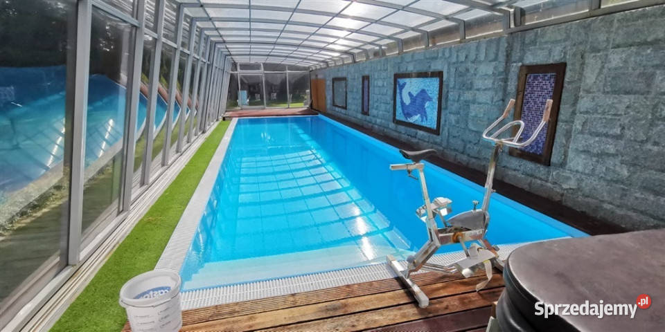Dom z basenem w ustronnym miejscu 5550m2 Wojcieszyce