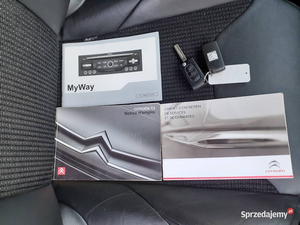 Citroen C5 III 20 HDi 140 Automat EXCLUSIVE 229033km kujawsko-pomorskie sprzedam