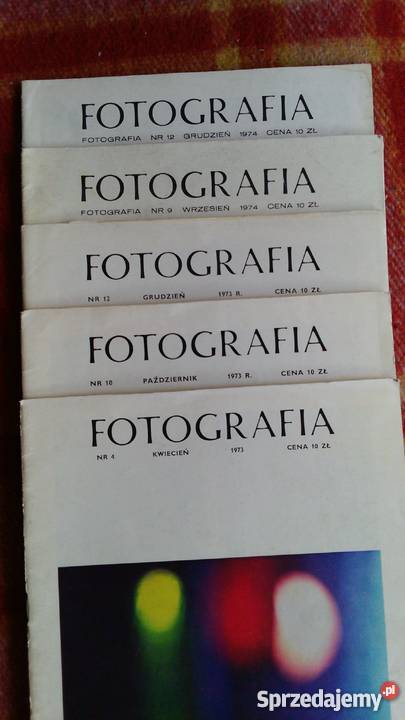 Miesięcznik Fotografia 1973 miesięcznik