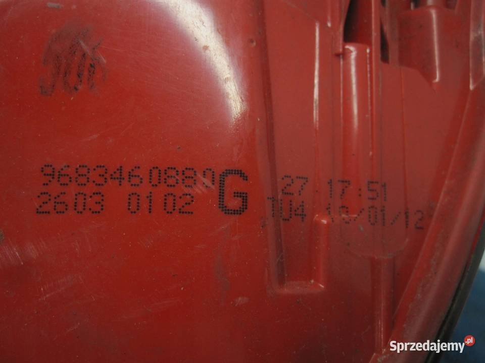 PEUGEOT 3008 I LIFT 12r lampa lewa tył osobowe Kielce