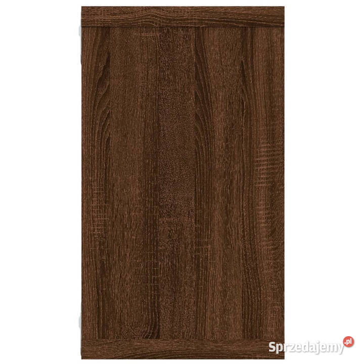 Półki ścienne 2 brązowy dąb 80x15x265 WM815921 Warszawa