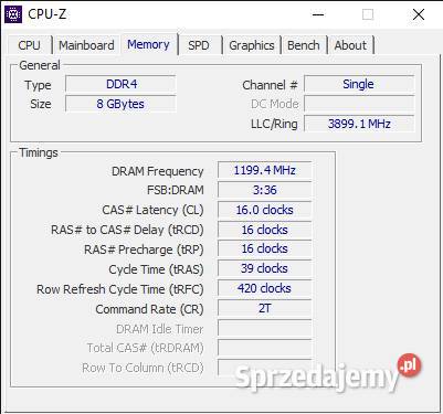 Komputer gamingowy i39100F GTX 1050 Ti 8GB RAM Liczba rdzeni procesora 4 Elektronika Ostrołęka