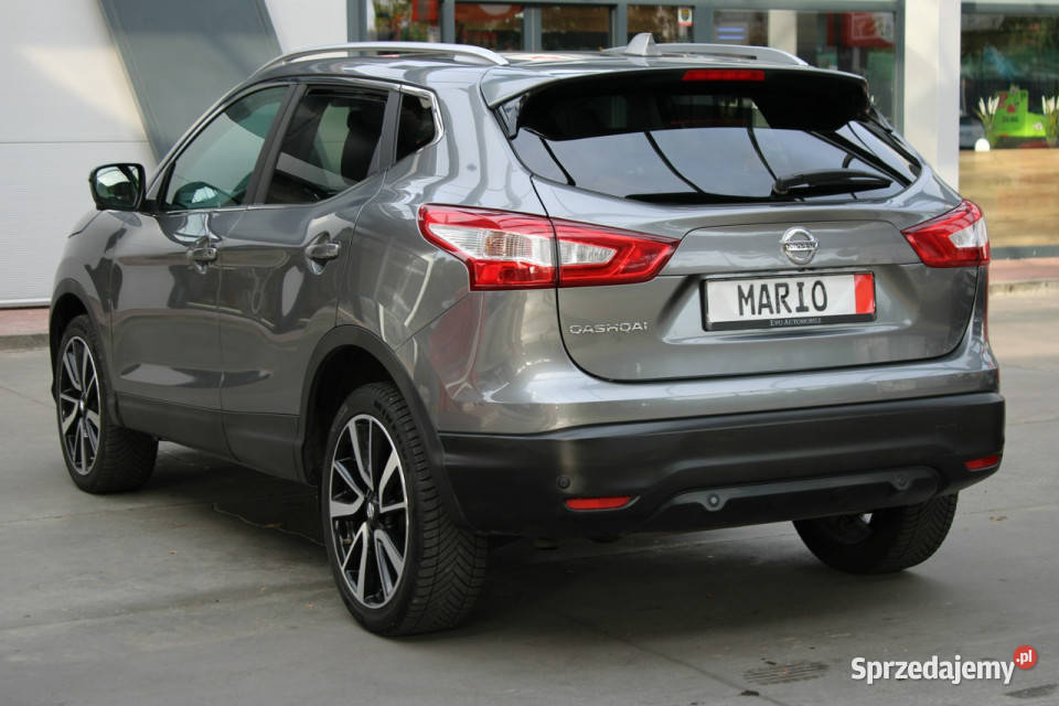 Nissan Qashqai Bezwypadkowy bogata wersja grafitowy Gliwice