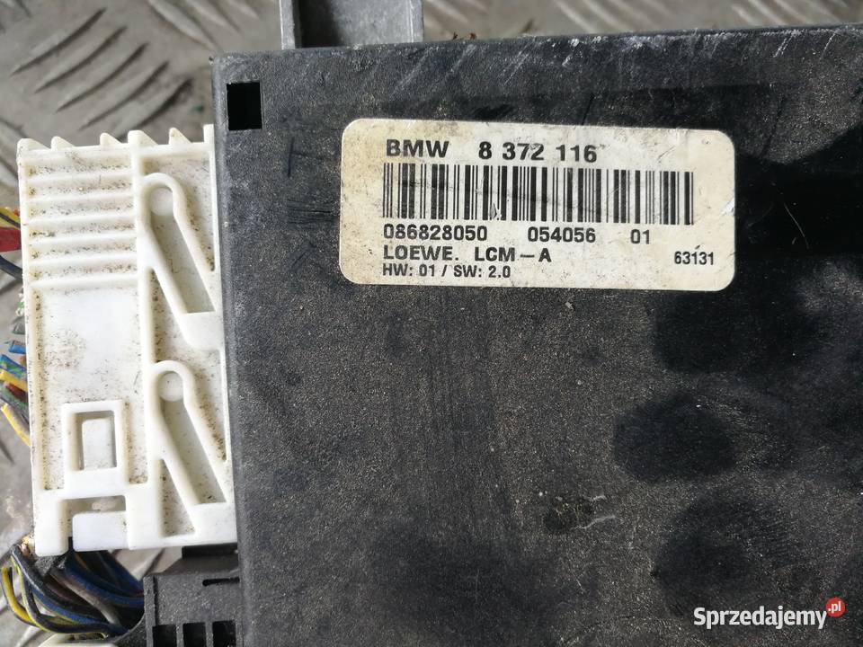 Moduł komfortu bmw e39 8372116 wyposażenie elektryczne mazowieckie Warszawa