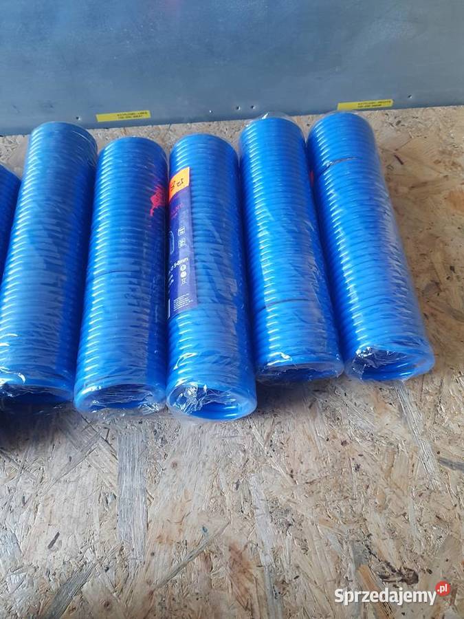 Wąż pneumatyczny ciśnieniowy spiralny 10 metrów wielkopolskie Głogowa sprzedam