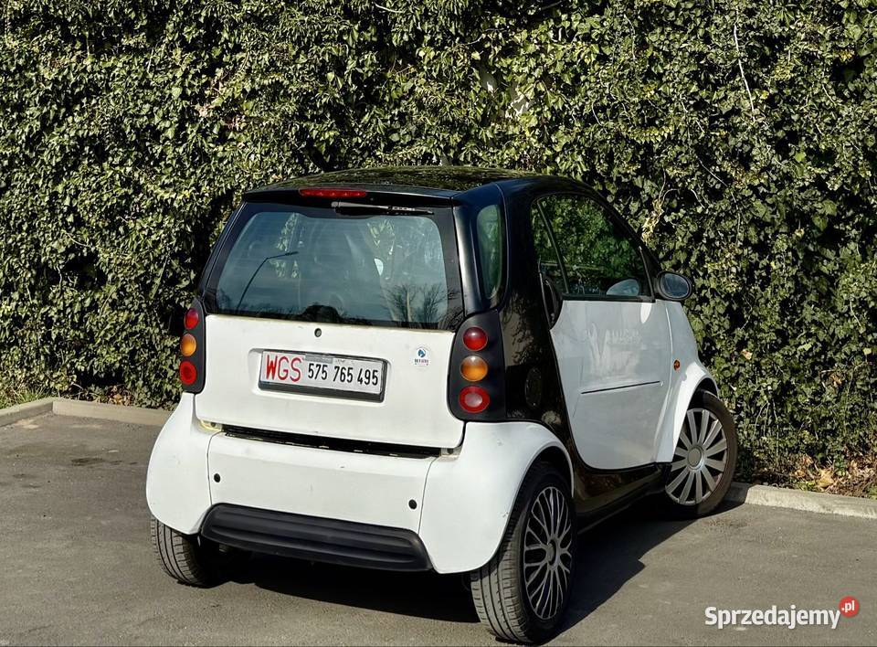 Smart Fortwo 06 Automat Klima 2002 ElSzyby czarny Wrocław