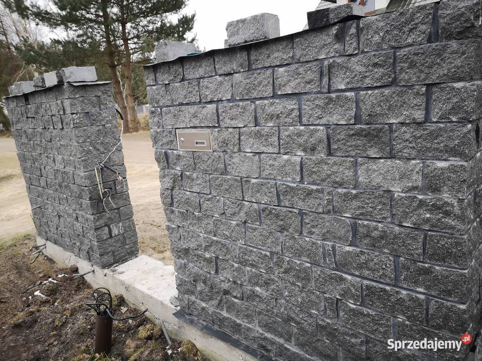 BLOCZEK murowy CZARNY z Kamienia naturalnego Marki sprzedam