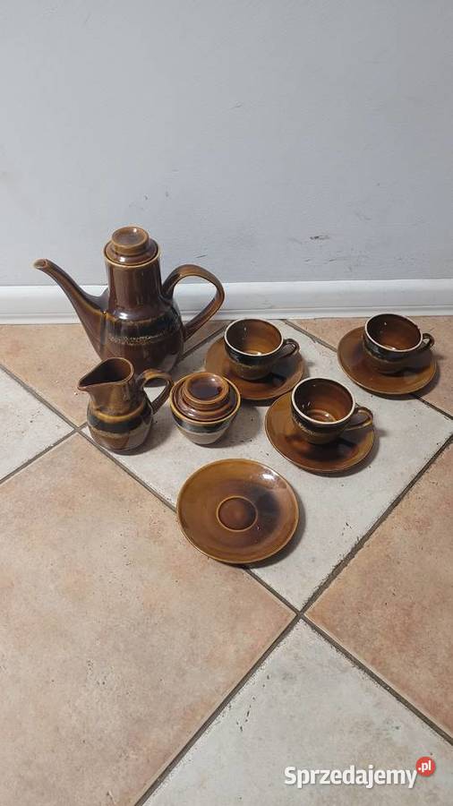 Porcelana Mirostowice zestaw kawowy PRL zestaw Jawor