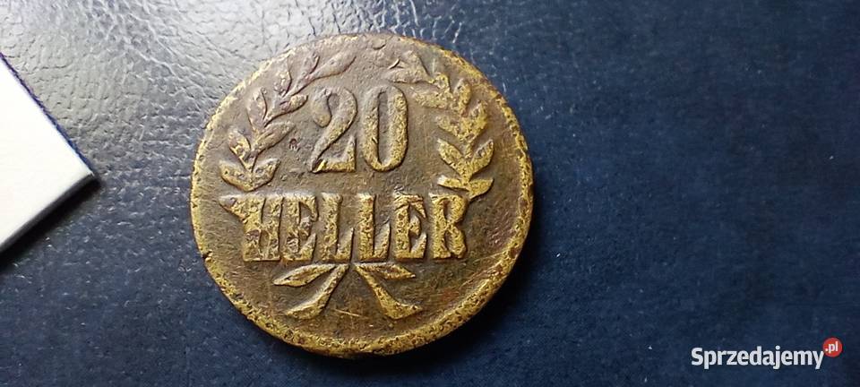 Stare monety 20 halerzy 1916 Niemiecka Afryka sprzedam